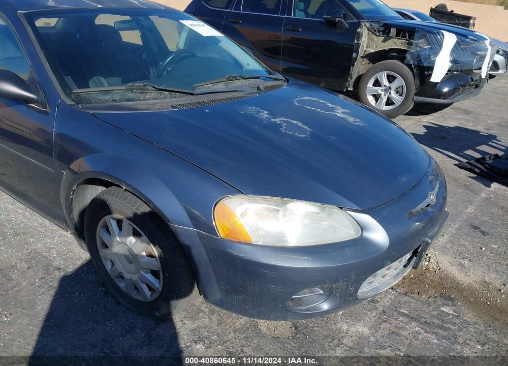 2003 CHRYSLER SEBRING LX VIN: 1C3EL46X13N557018