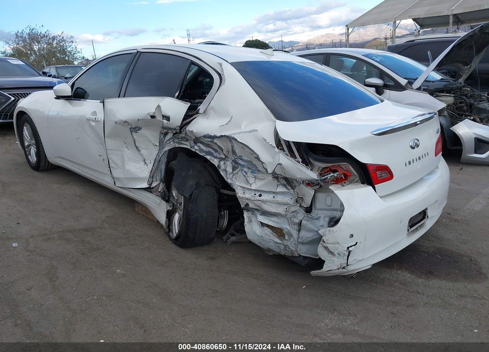 2013 INFINITI G37 JOURNEY VIN: JN1CV6AP9DM306211