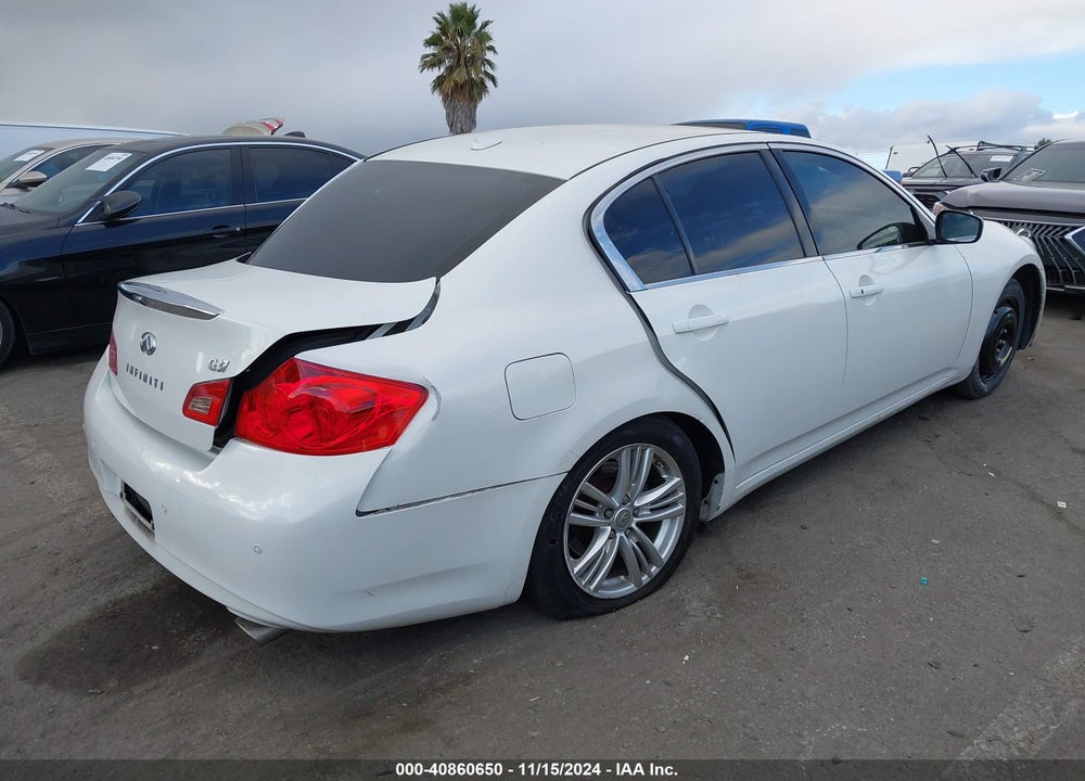 2013 INFINITI G37 JOURNEY VIN: JN1CV6AP9DM306211