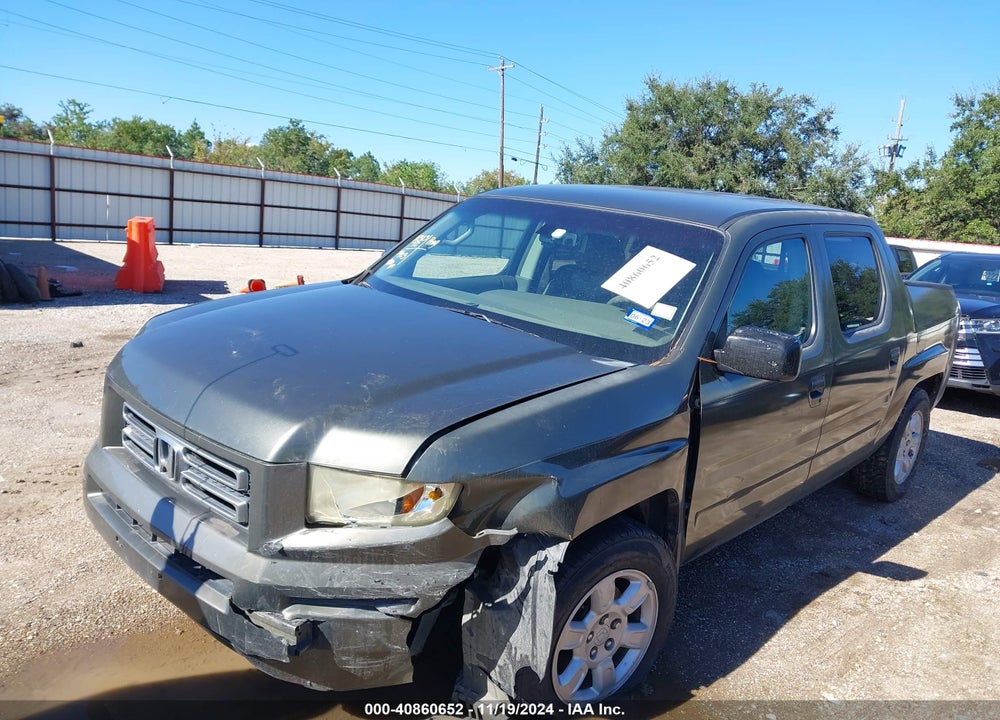 2006 HONDA RIDGELINE RTS VIN: 2HJYK16476H537669