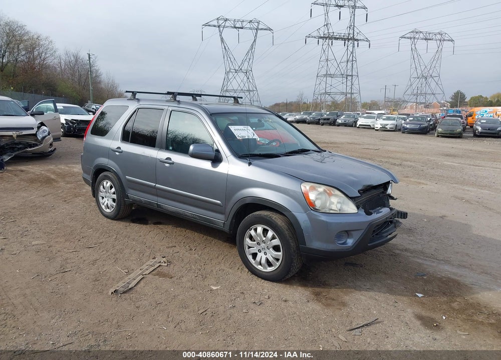 2006 HONDA CR-V SE VIN: SHSRD78926U410101
