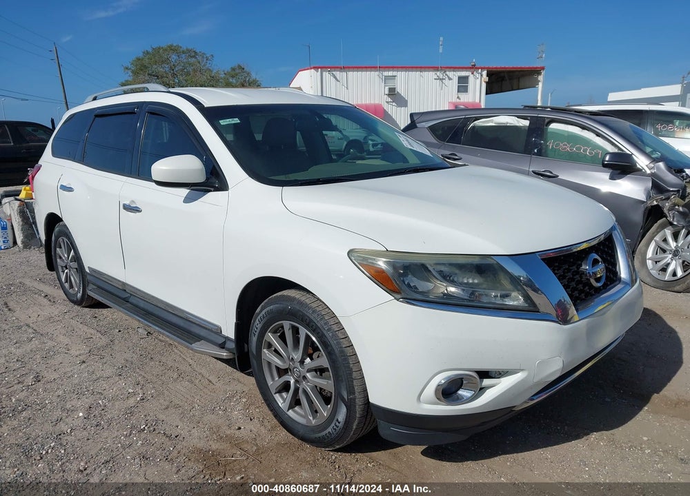 2013 NISSAN PATHFINDER SL VIN: 5N1AR2MM8DC685884