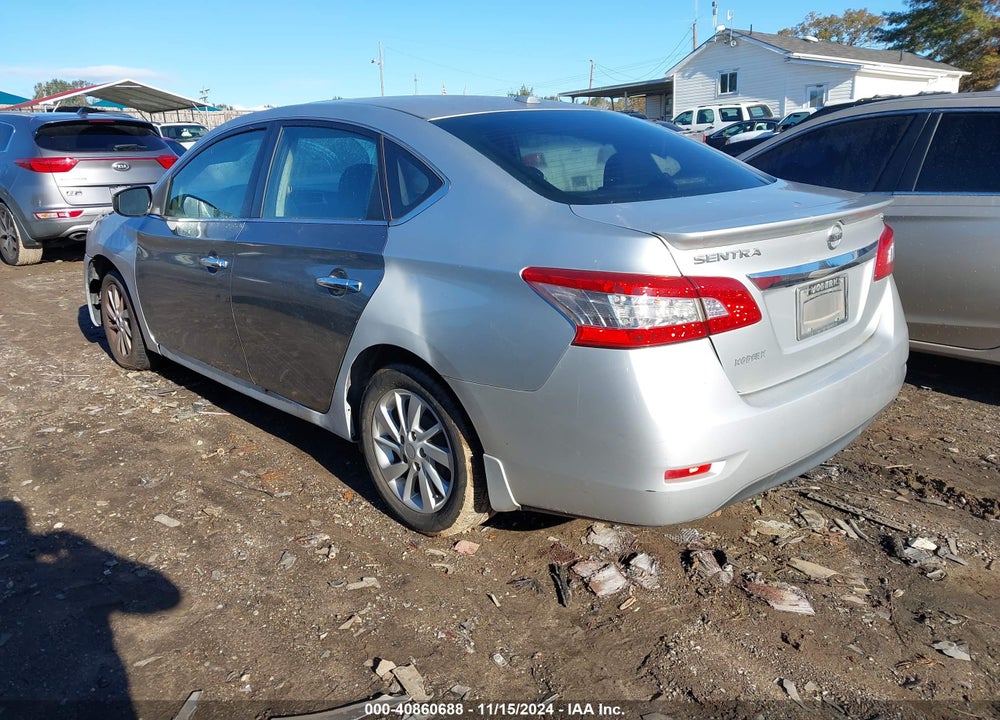 2015 NISSAN SENTRA SV VIN: 3N1AB7AP6FY256146