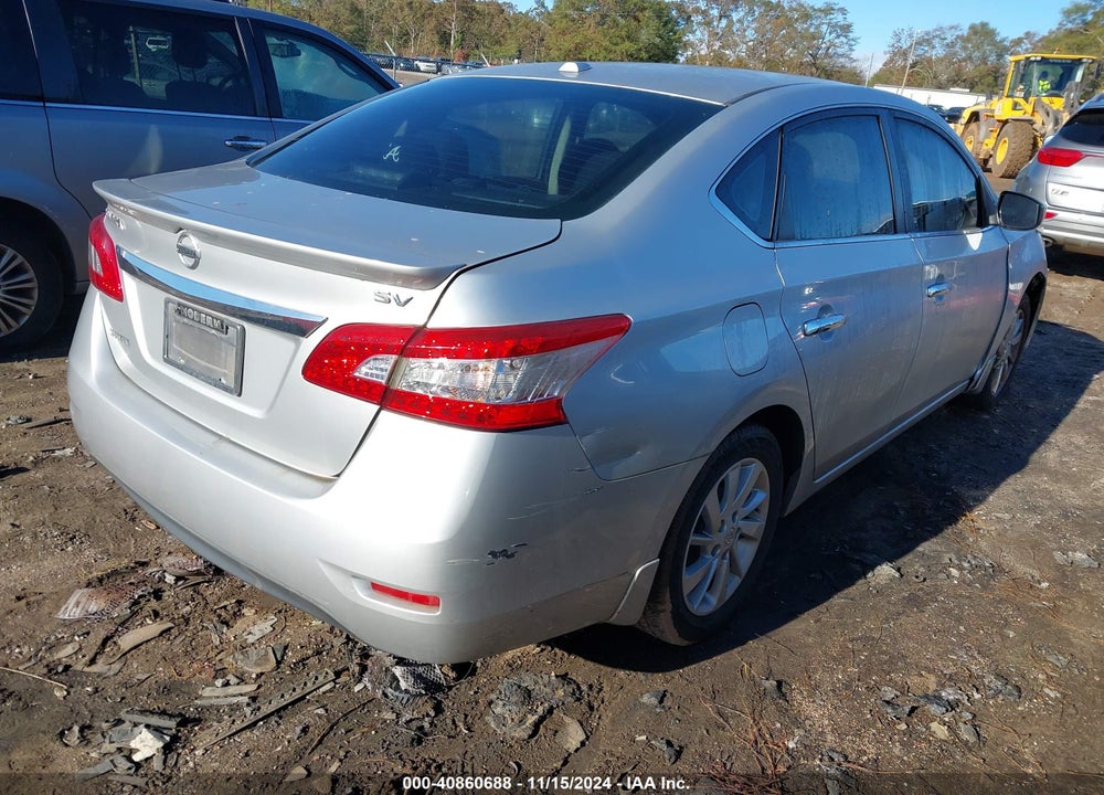 2015 NISSAN SENTRA SV VIN: 3N1AB7AP6FY256146
