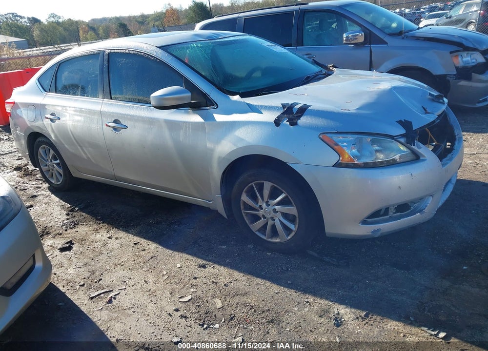 2015 NISSAN SENTRA SV VIN: 3N1AB7AP6FY256146