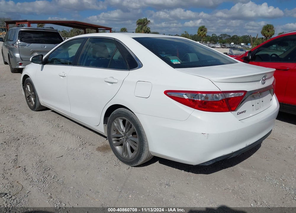 2016 TOYOTA CAMRY SE VIN: 4T1BF1FK6GU226015