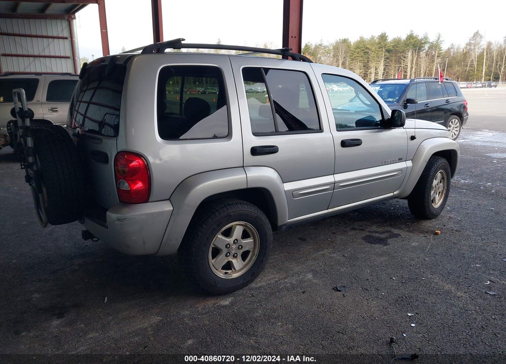 2003 JEEP LIBERTY LIMITED EDITION VIN: 1J4GL58K63W611090