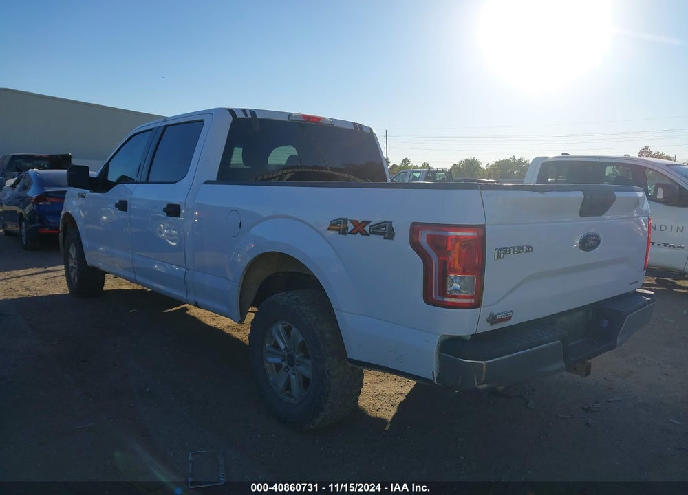 2015 FORD F-150 XLT VIN: 1FTFW1EF3FKE47785