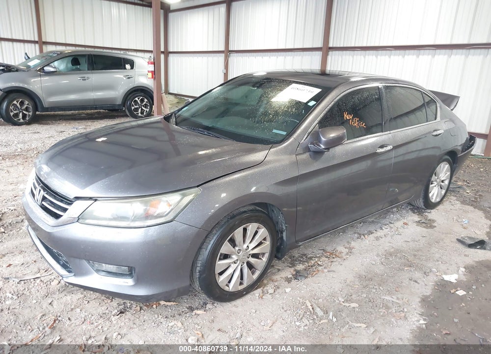 2014 HONDA ACCORD EX-L V-6 VIN: 1HGCR3F85EA022306