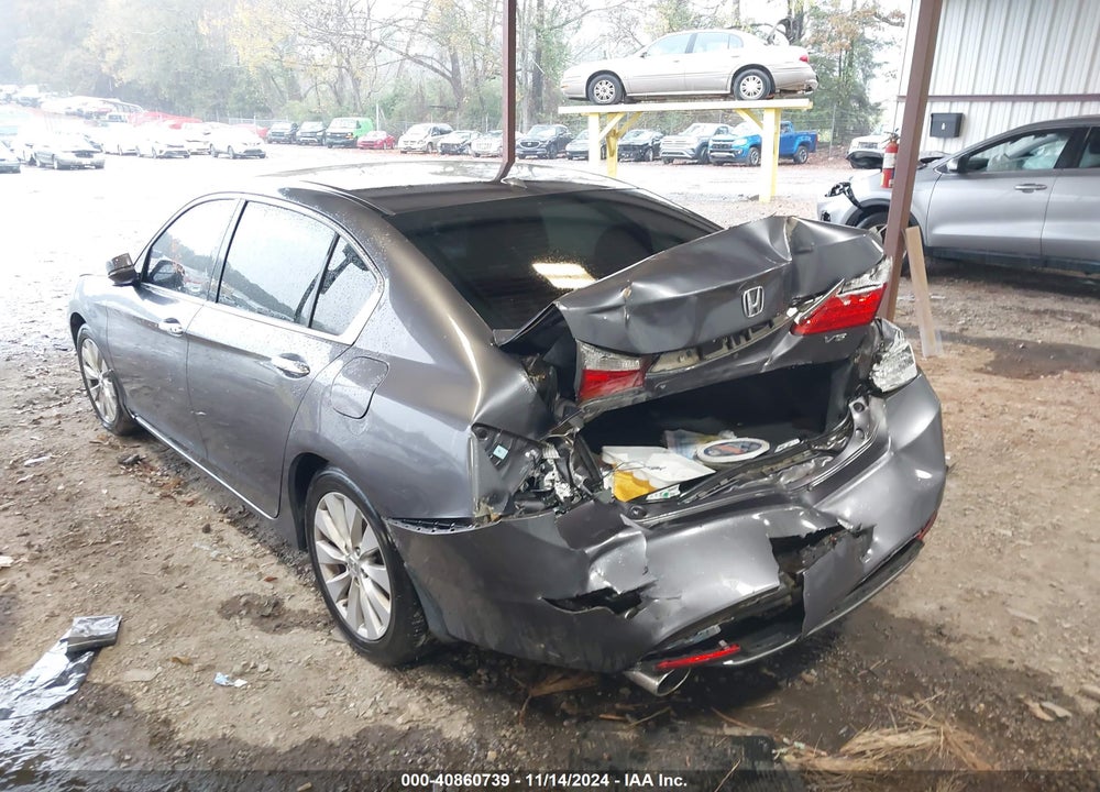 2014 HONDA ACCORD EX-L V-6 VIN: 1HGCR3F85EA022306