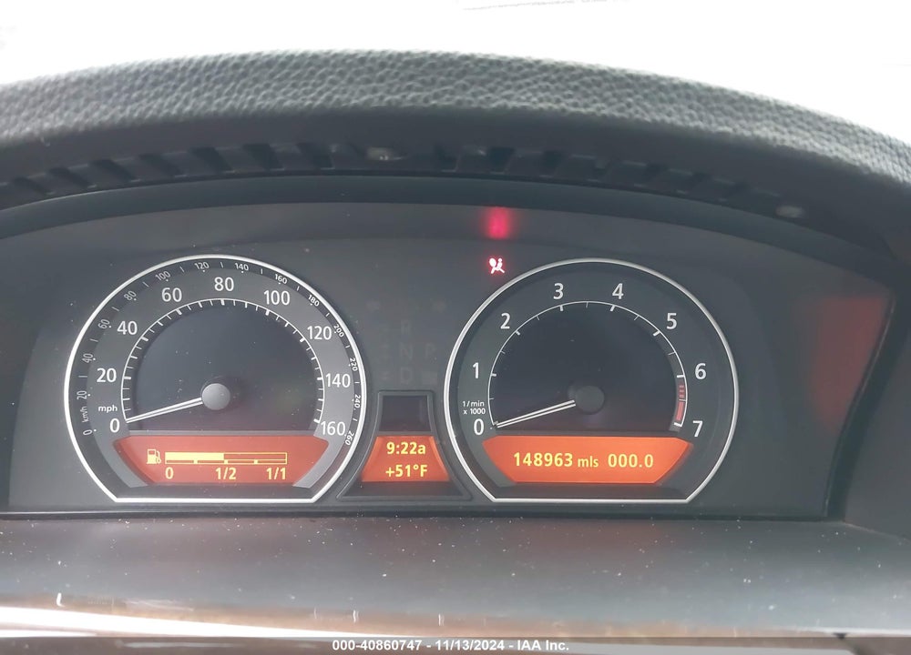 2008 BMW 750LI VIN: WBAHN83598DT79012