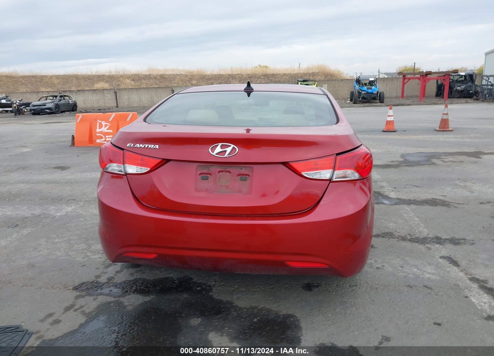 2012 HYUNDAI ELANTRA GLS (ULSAN PLANT) VIN: KMHDH4AE7CU315737