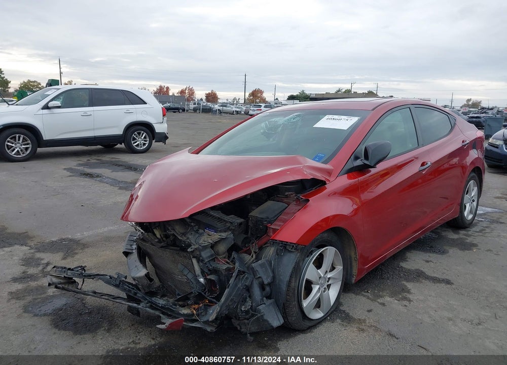 2012 HYUNDAI ELANTRA GLS (ULSAN PLANT) VIN: KMHDH4AE7CU315737