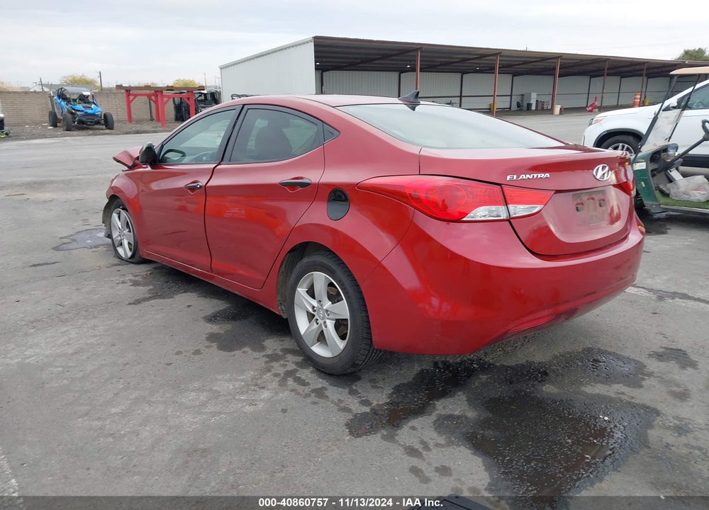 2012 HYUNDAI ELANTRA GLS (ULSAN PLANT) VIN: KMHDH4AE7CU315737