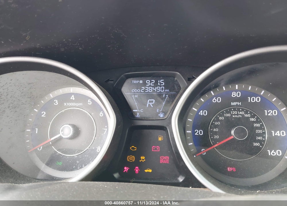 2012 HYUNDAI ELANTRA GLS (ULSAN PLANT) VIN: KMHDH4AE7CU315737