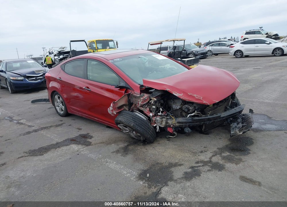 2012 HYUNDAI ELANTRA GLS (ULSAN PLANT) VIN: KMHDH4AE7CU315737