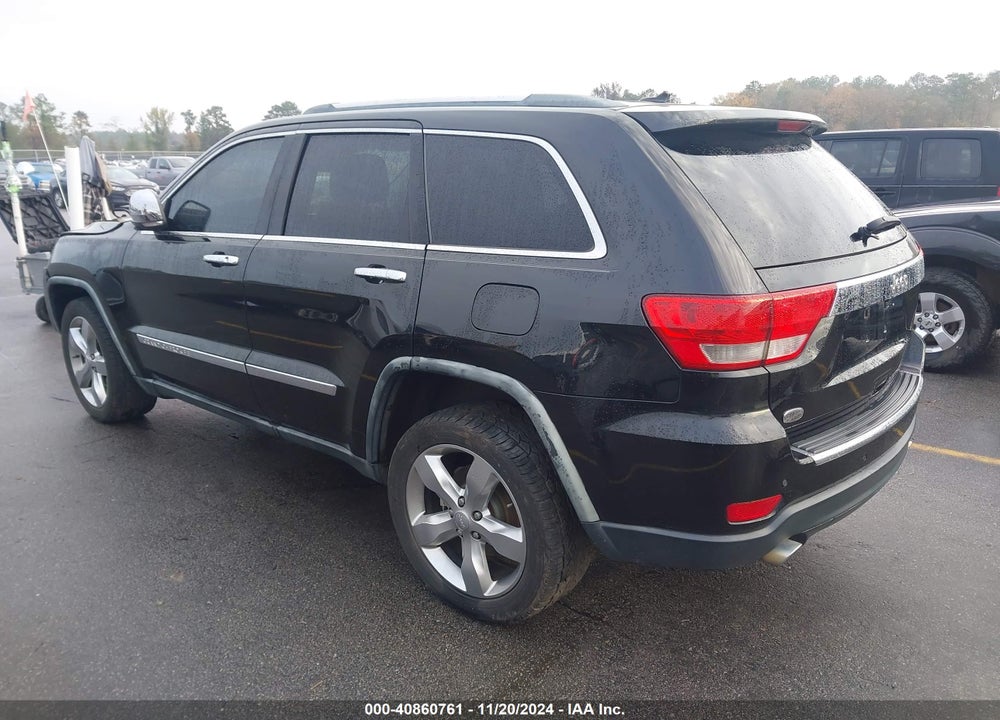 2011 JEEP GRAND CHEROKEE OVERLAND VIN: 1J4RS6GT9BC659470