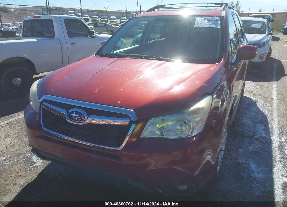 2014 SUBARU FORESTER 2.5I LIMITED VIN: JF2SJAHC1EH526884