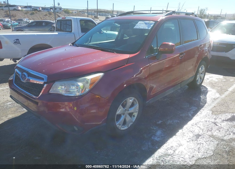 2014 SUBARU FORESTER 2.5I LIMITED VIN: JF2SJAHC1EH526884