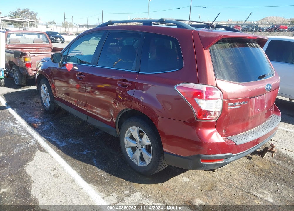 2014 SUBARU FORESTER 2.5I LIMITED VIN: JF2SJAHC1EH526884
