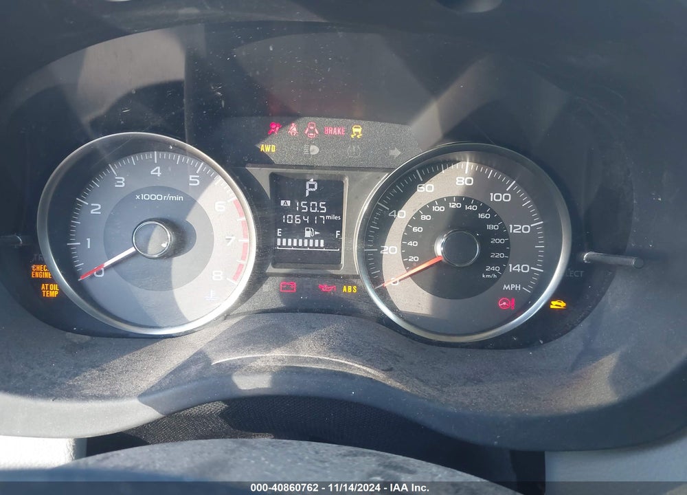 2014 SUBARU FORESTER 2.5I LIMITED VIN: JF2SJAHC1EH526884