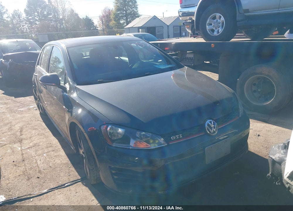 2015 VOLKSWAGEN GOLF GTI 2.0T SE 4-DOOR VIN: 3VW5T7AUXFM001053