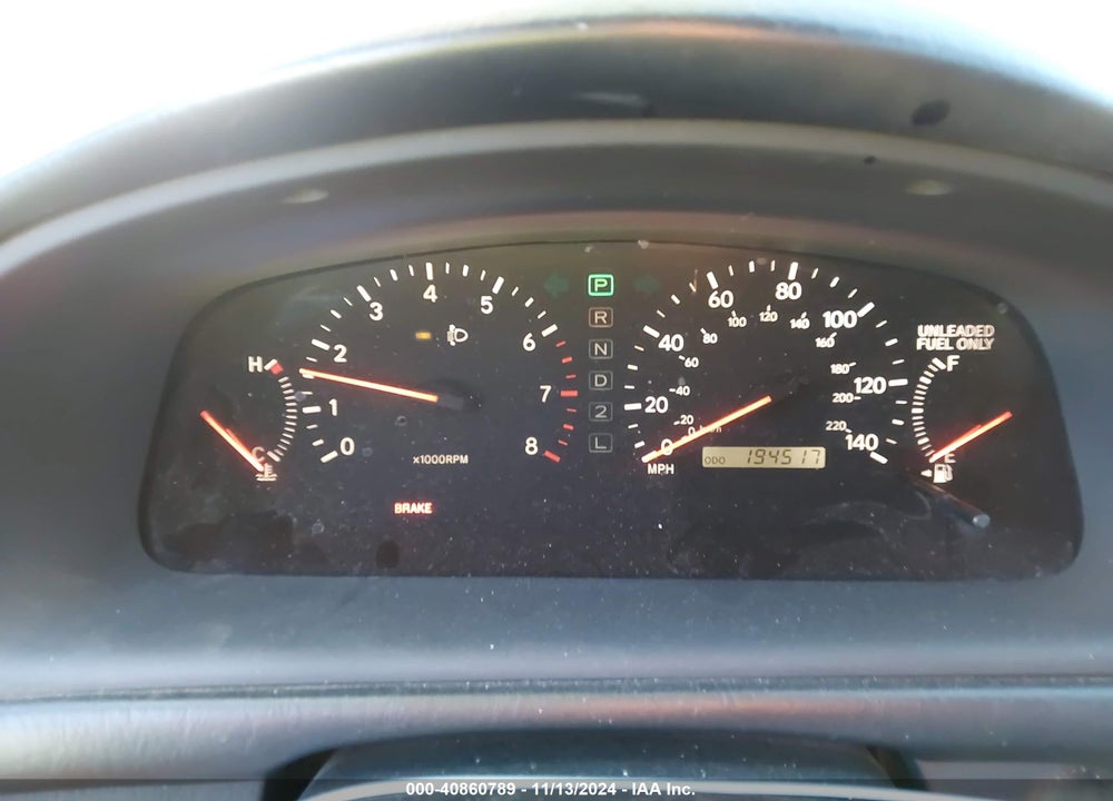 2000 LEXUS ES 300 VIN: JT8BF28G3Y0248791