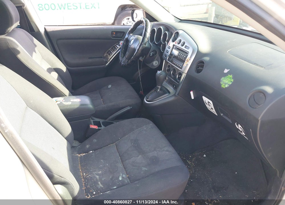 2003 PONTIAC VIBE VIN: 5Y2SL62863Z416270