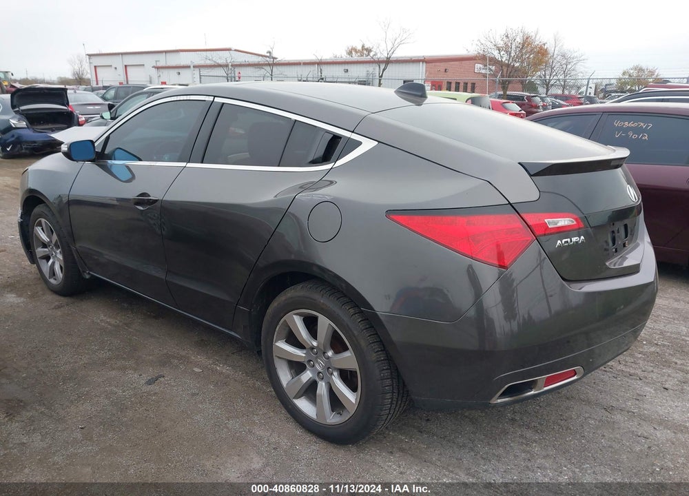 2012 ACURA ZDX VIN: 2HNYB1H42CH500990