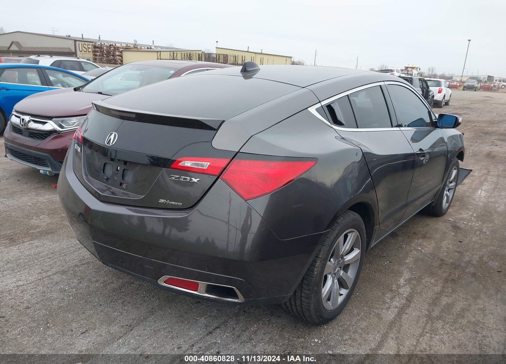 2012 ACURA ZDX VIN: 2HNYB1H42CH500990