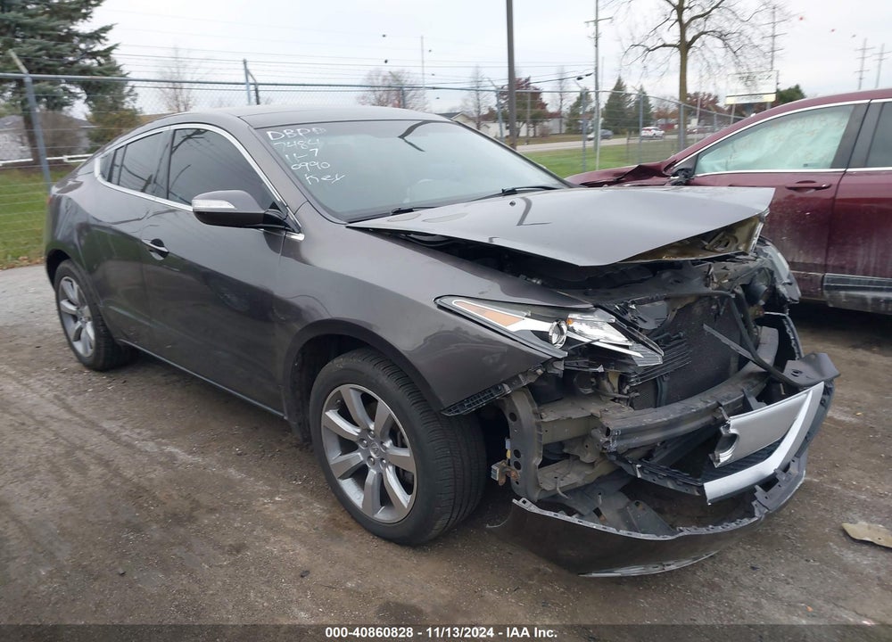 2012 ACURA ZDX VIN: 2HNYB1H42CH500990
