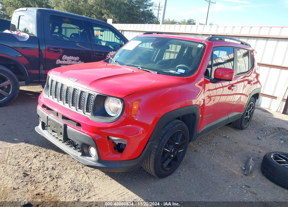 2019 JEEP RENEGADE LATITUDE FWD VIN: ZACNJABB5KPJ98771