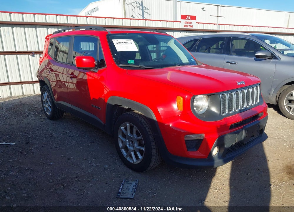 2019 JEEP RENEGADE LATITUDE FWD VIN: ZACNJABB5KPJ98771