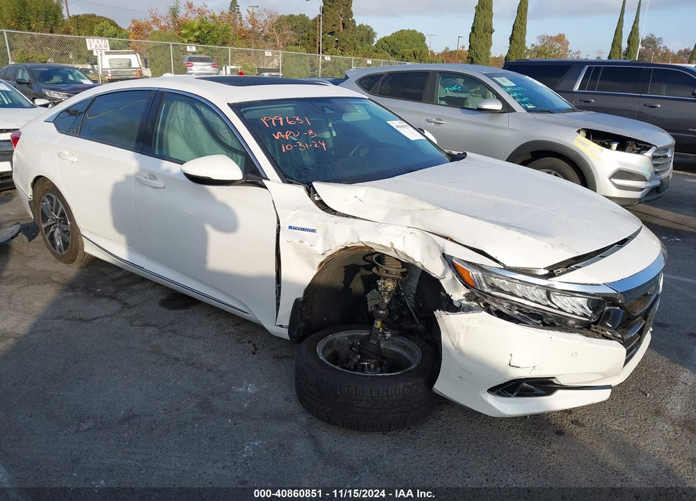 2022 HONDA ACCORD HYBRID EX-L VIN: 1HGCV3F52NA023396
