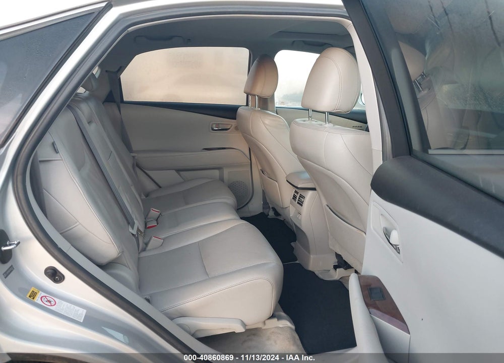 2010 LEXUS RX 350 VIN: JTJZK1BA7A2400315