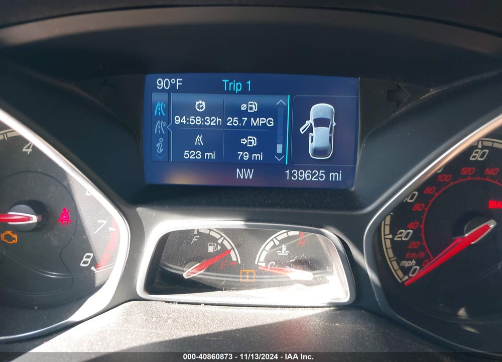 2014 FORD FOCUS ST VIN: 1FADP3L90EL168161