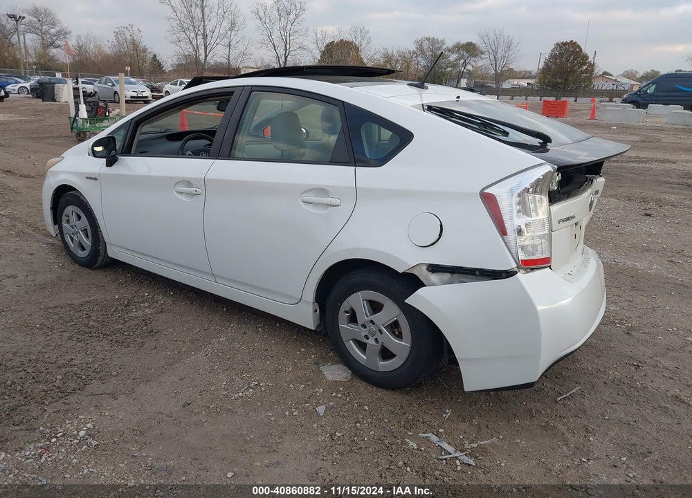 2010 TOYOTA PRIUS VIN: JTDKN3DU6A5060555