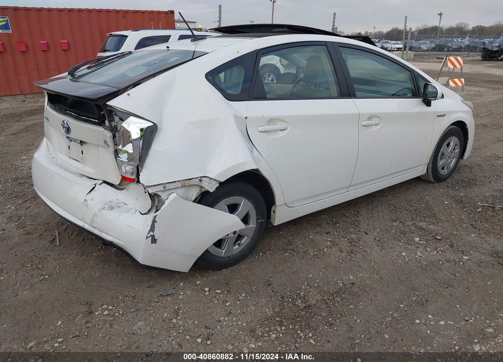 2010 TOYOTA PRIUS VIN: JTDKN3DU6A5060555