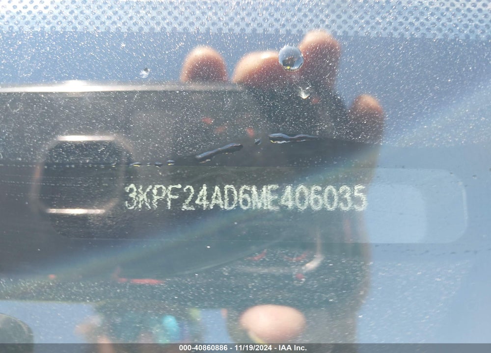 2021 KIA FORTE LXS VIN: 3KPF24AD6ME406035
