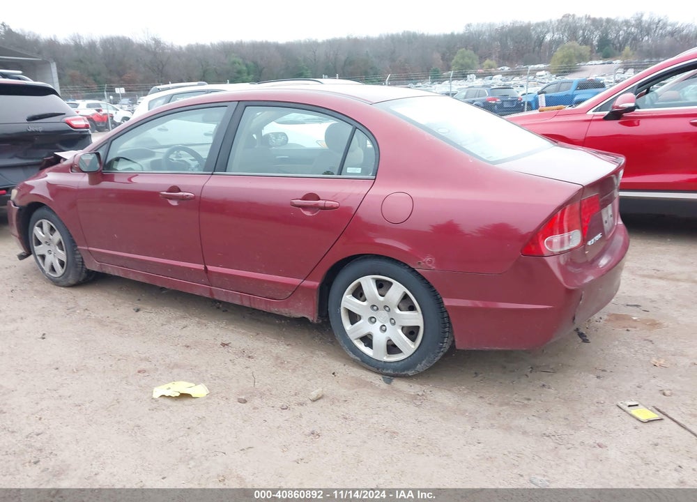 2006 HONDA CIVIC LX VIN: 1HGFA16526L036037