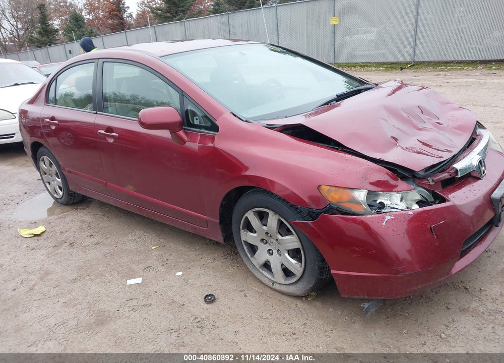 2006 HONDA CIVIC LX VIN: 1HGFA16526L036037