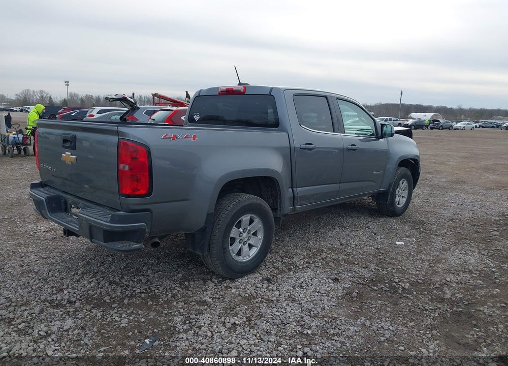 2020 CHEVROLET COLORADO 4WD SHORT BOX WT VIN: 1GCGTBEN2L1251185