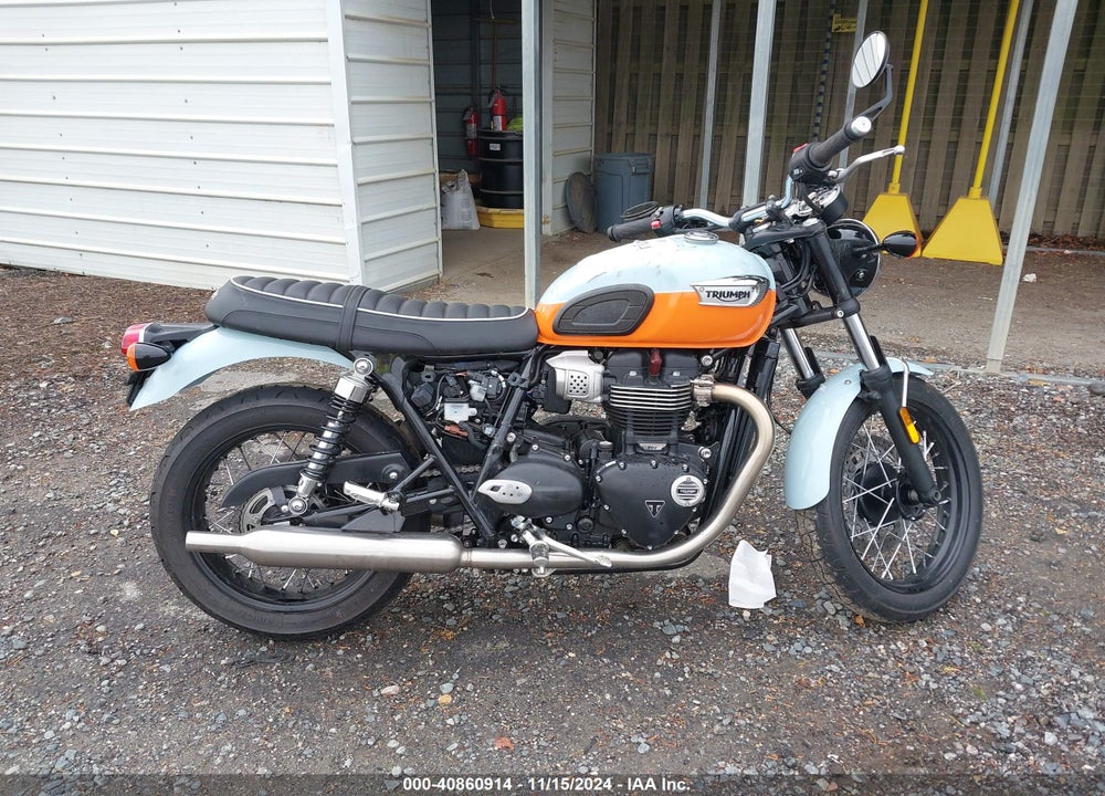 2023 TRIUMPH MOTORCYCLE BONNEVILLE T100 VIN: SMTD10G74PTBC6680