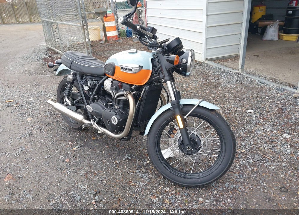 2023 TRIUMPH MOTORCYCLE BONNEVILLE T100 VIN: SMTD10G74PTBC6680