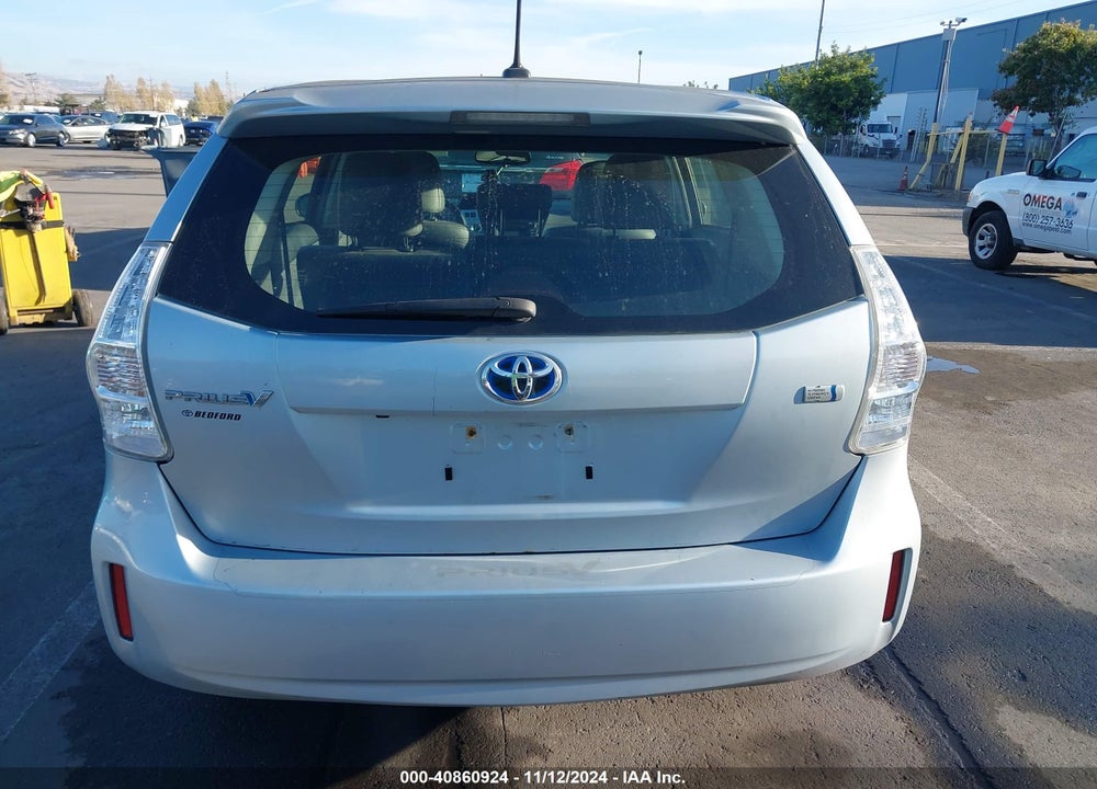2012 TOYOTA PRIUS V FIVE VIN: JTDZN3EU2C3057437