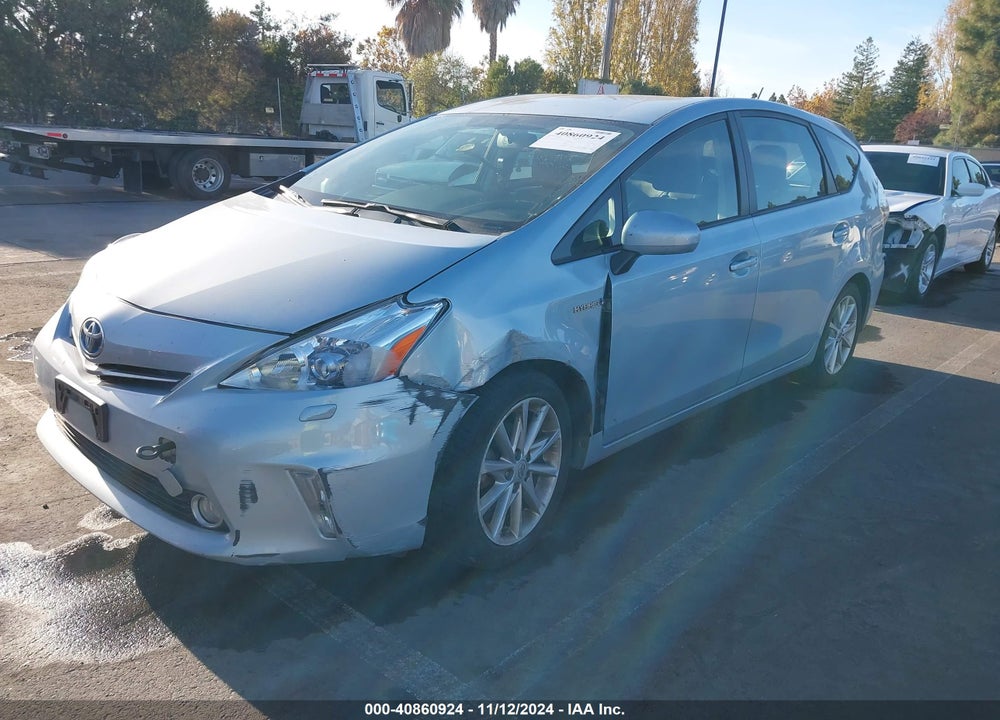 2012 TOYOTA PRIUS V FIVE VIN: JTDZN3EU2C3057437