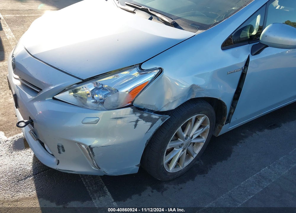 2012 TOYOTA PRIUS V FIVE VIN: JTDZN3EU2C3057437