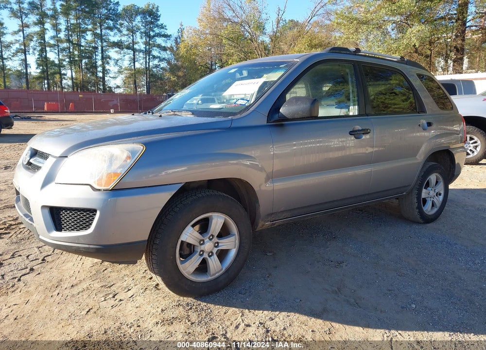2009 KIA SPORTAGE LX VIN: KNDJF724X97584584