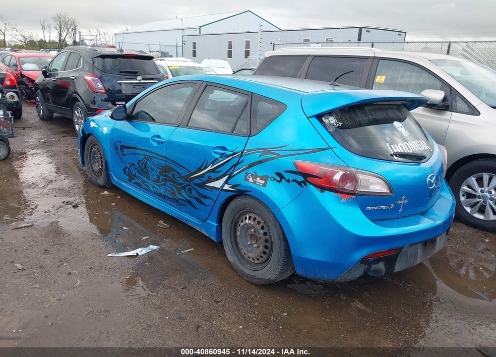 2011 MAZDA SPEED3 SPORT VIN: JM1BL1K39B1456461