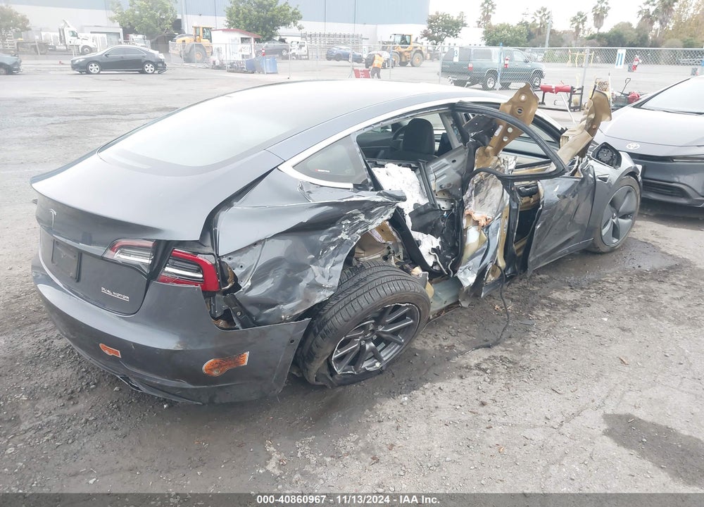 2020 TESLA MODEL 3 PERFORMANCE DUAL MOTOR ALL-WHEEL DRIVE VIN: 5YJ3E1EC2LF601732